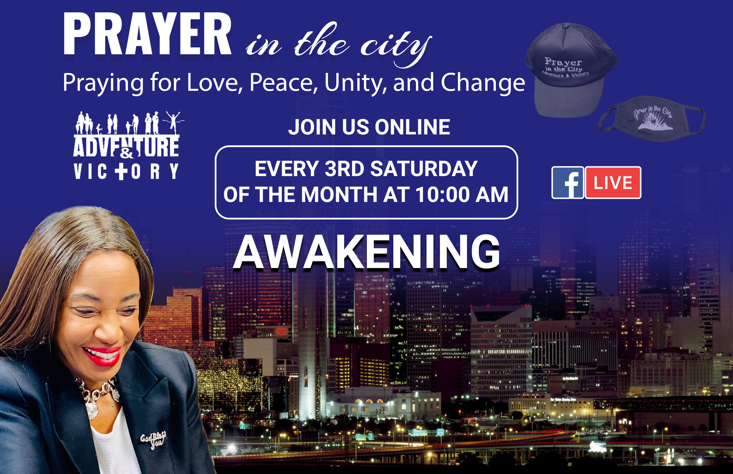 Prayer In the City taking our City Back | Adventure & Victory, Inc.