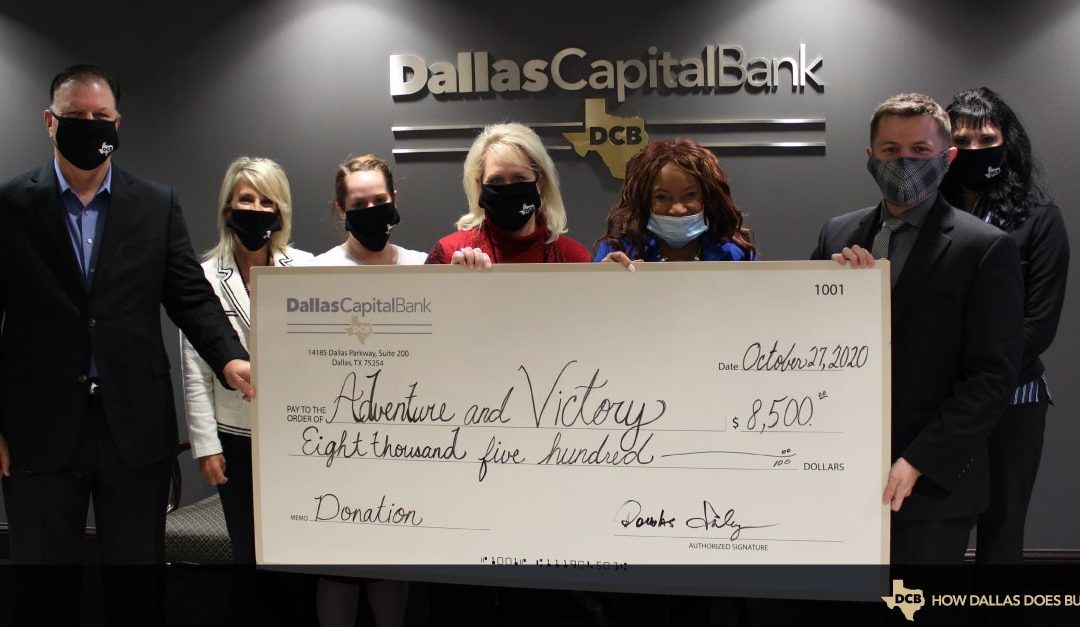 Dallas Capital Bank donation