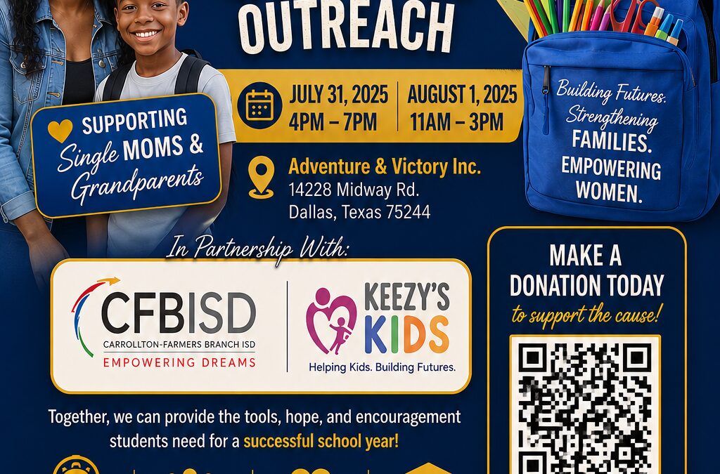 Adventure Victory Back-to-School Outreach